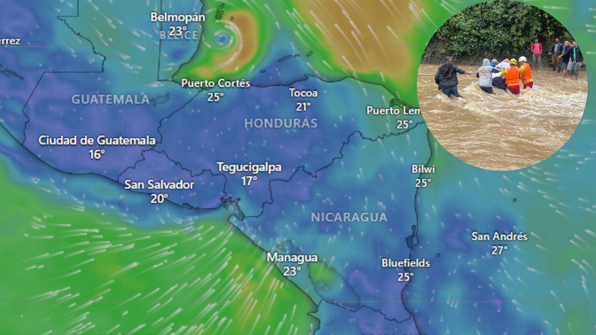 tormenta sara honduras