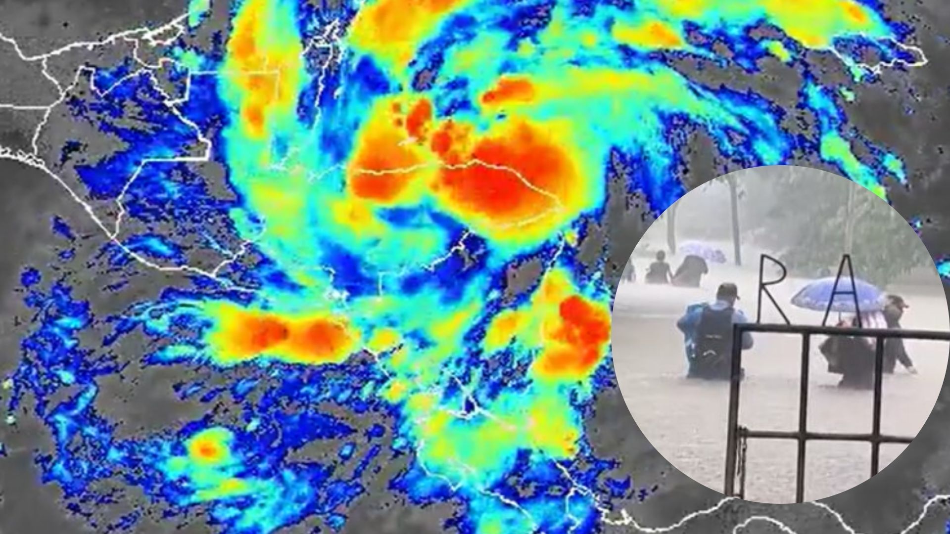 tormenta sara honduras en vivo