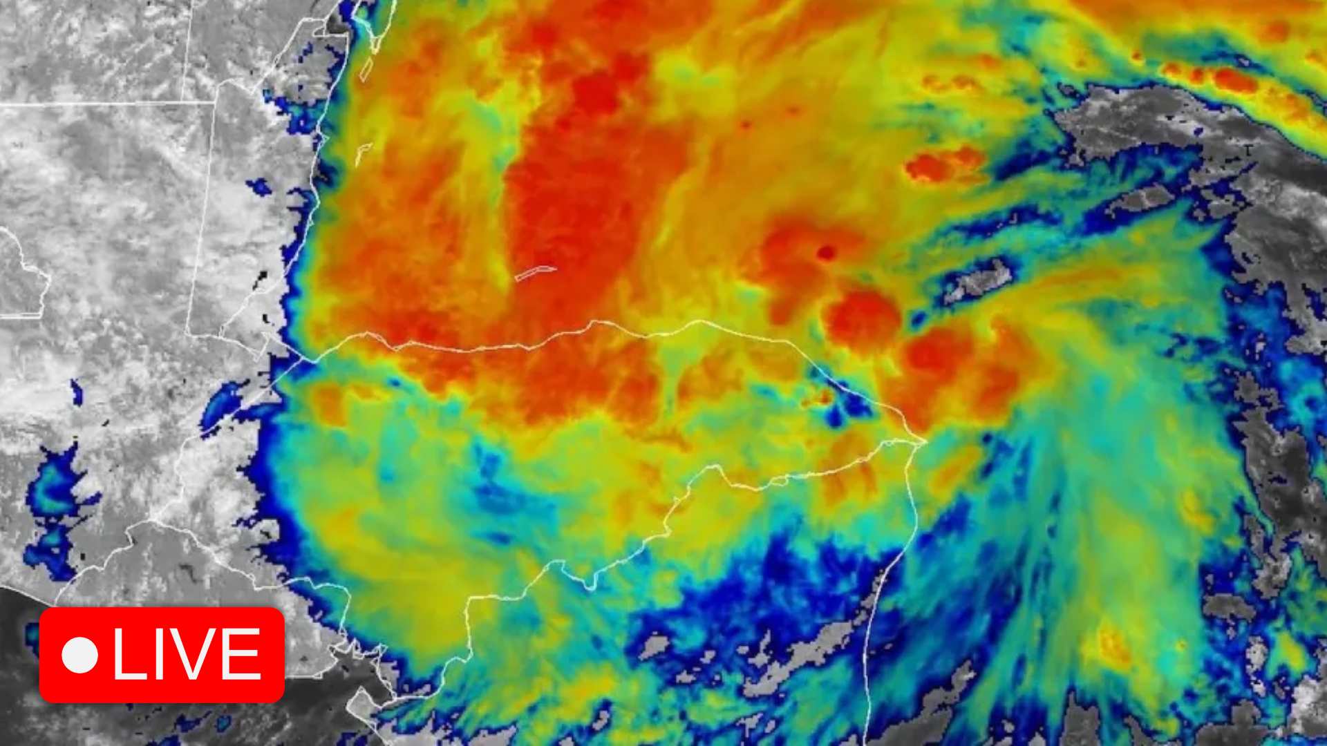 Tormenta tropical Sara en Honduras: trayectoria en vivo