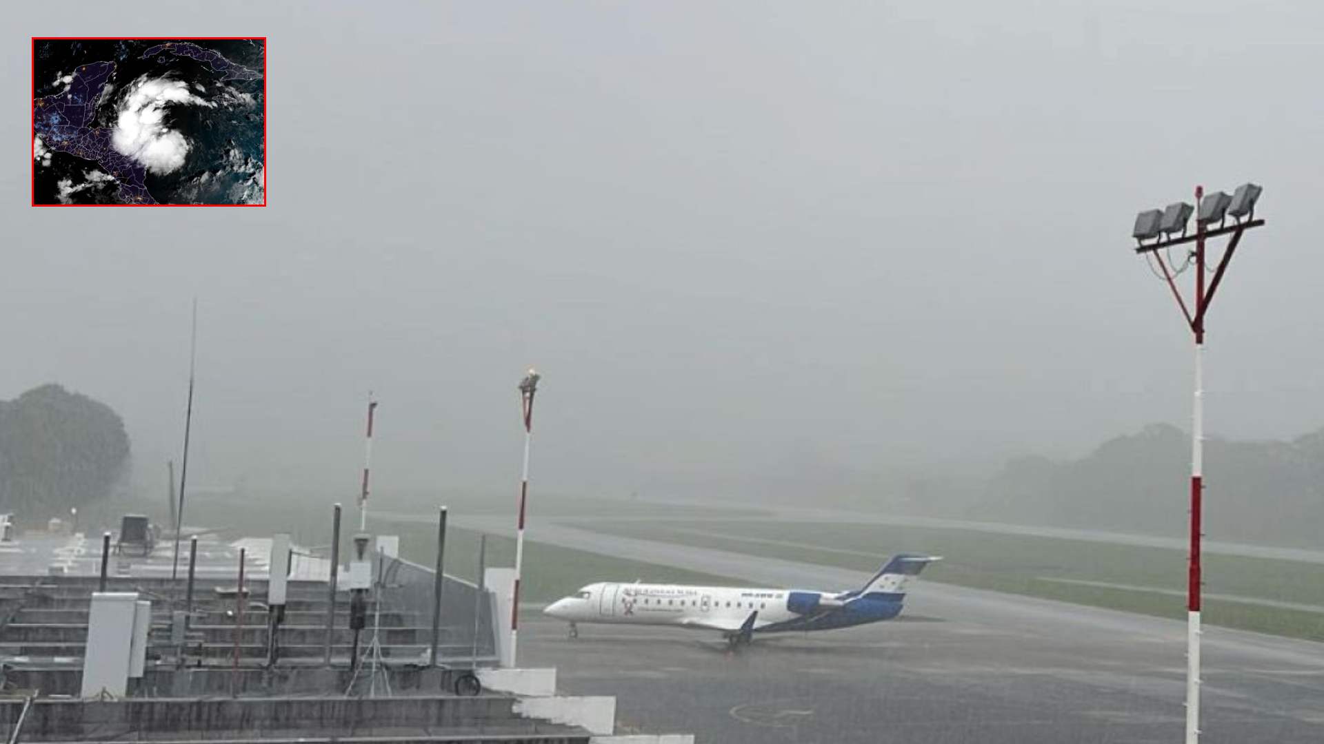 tormenta tropical sara operaciones aéreas