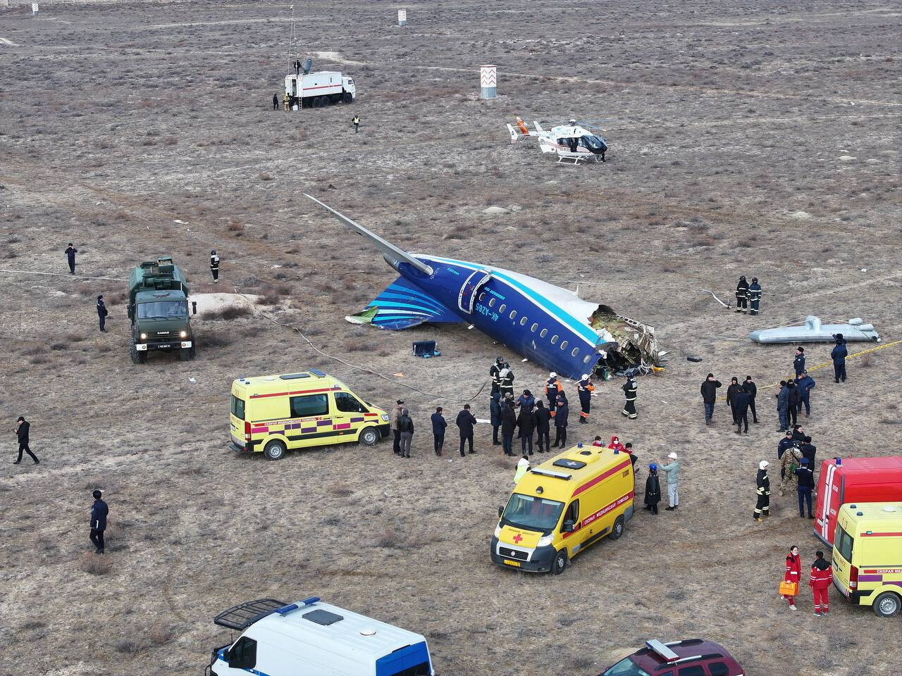 Pasajeros graban momentos de angustia antes del accidente aéreo en Kazajistán