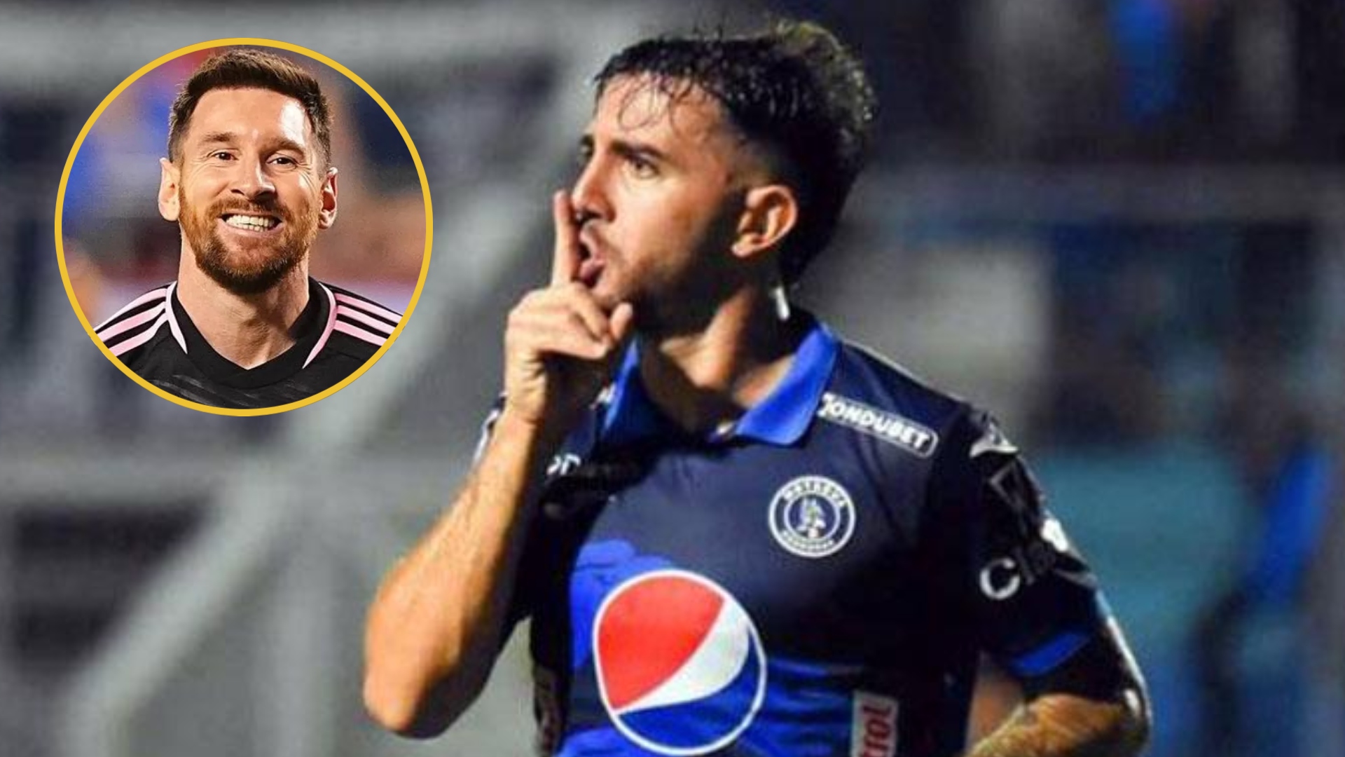 Agustín Auzmendi comparte lista con Messi tras conquistar un nuevo título de goleador en Honduras