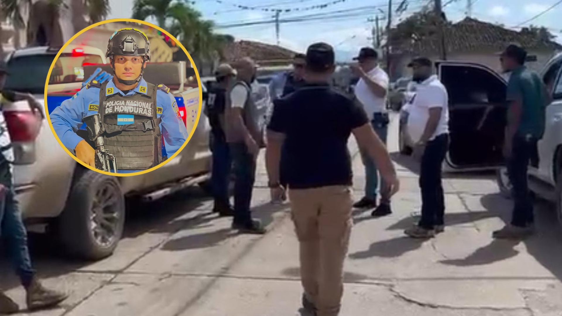 Comisario Cristian Nolasco será condecorado por su valentía al enfrentar a civiles armados en Catacamas