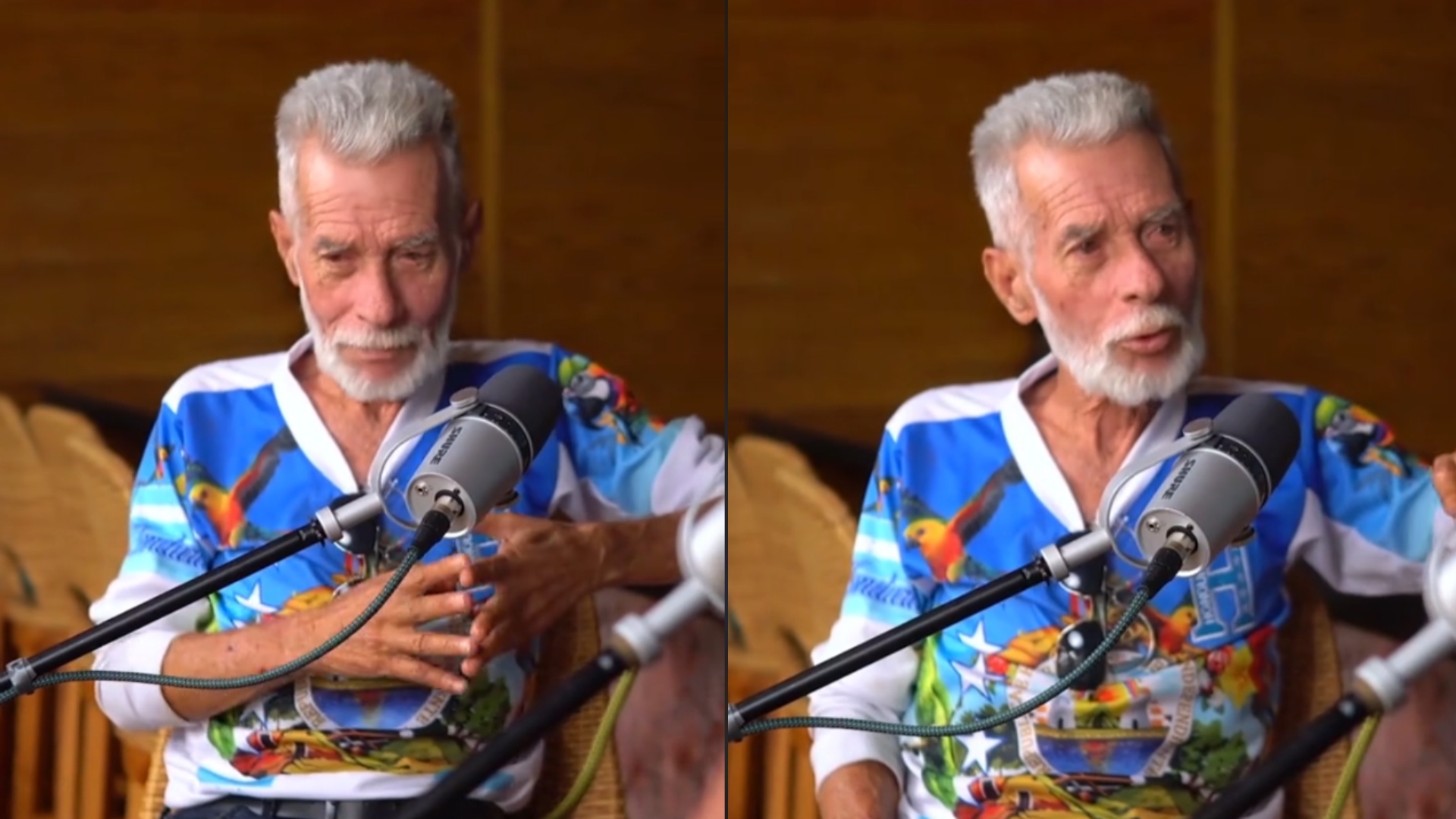 'El Loco de la Selva' se conmueve al recordar a sus hijos