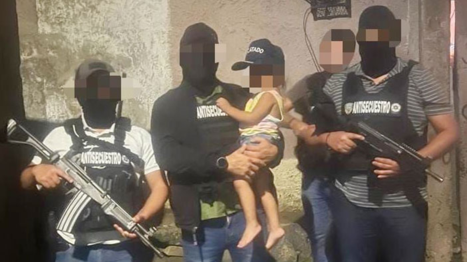 niña secuestrada en Atlántida