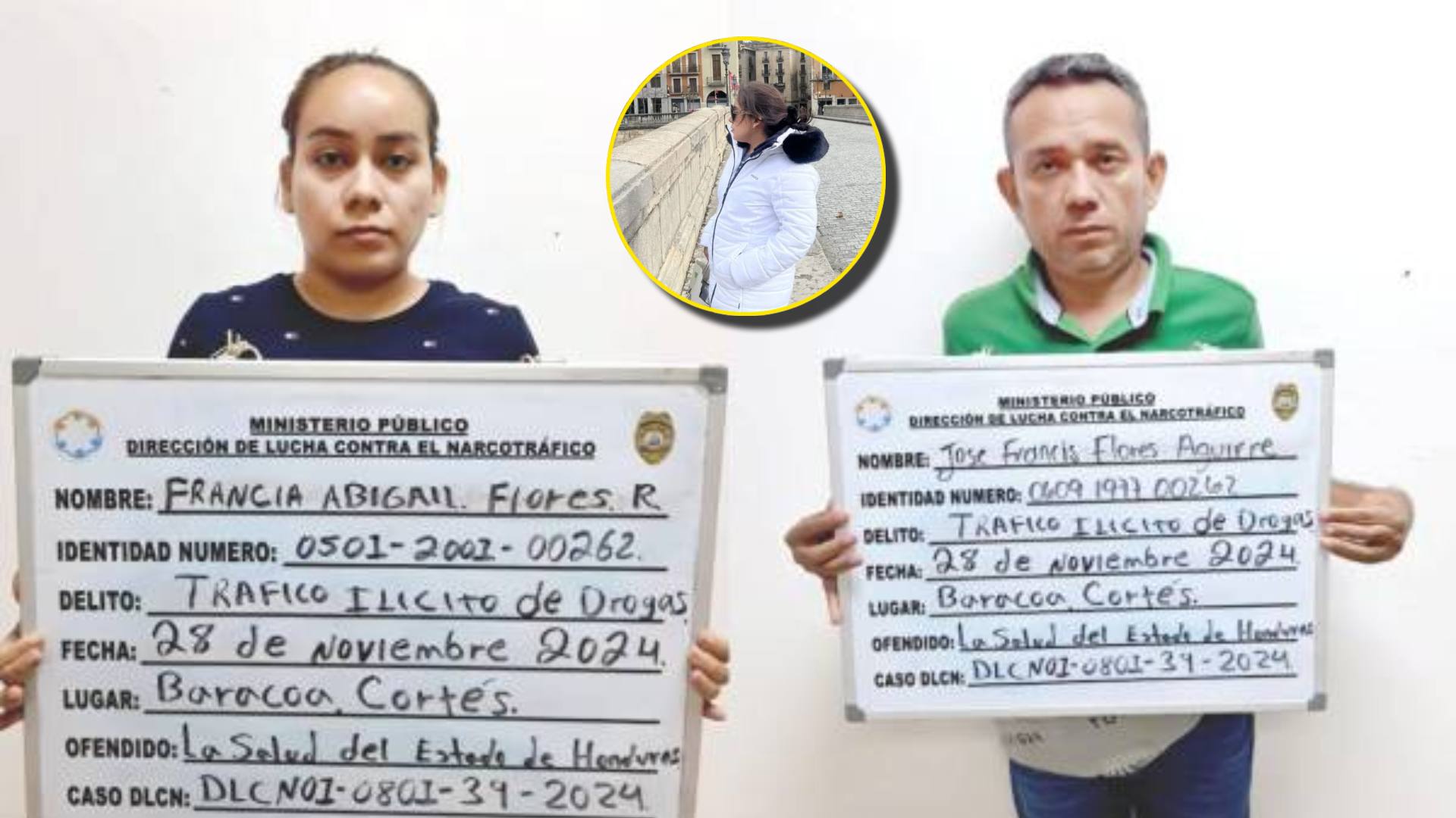 Prisión preventiva para padre e hija acusados de narcotráfico