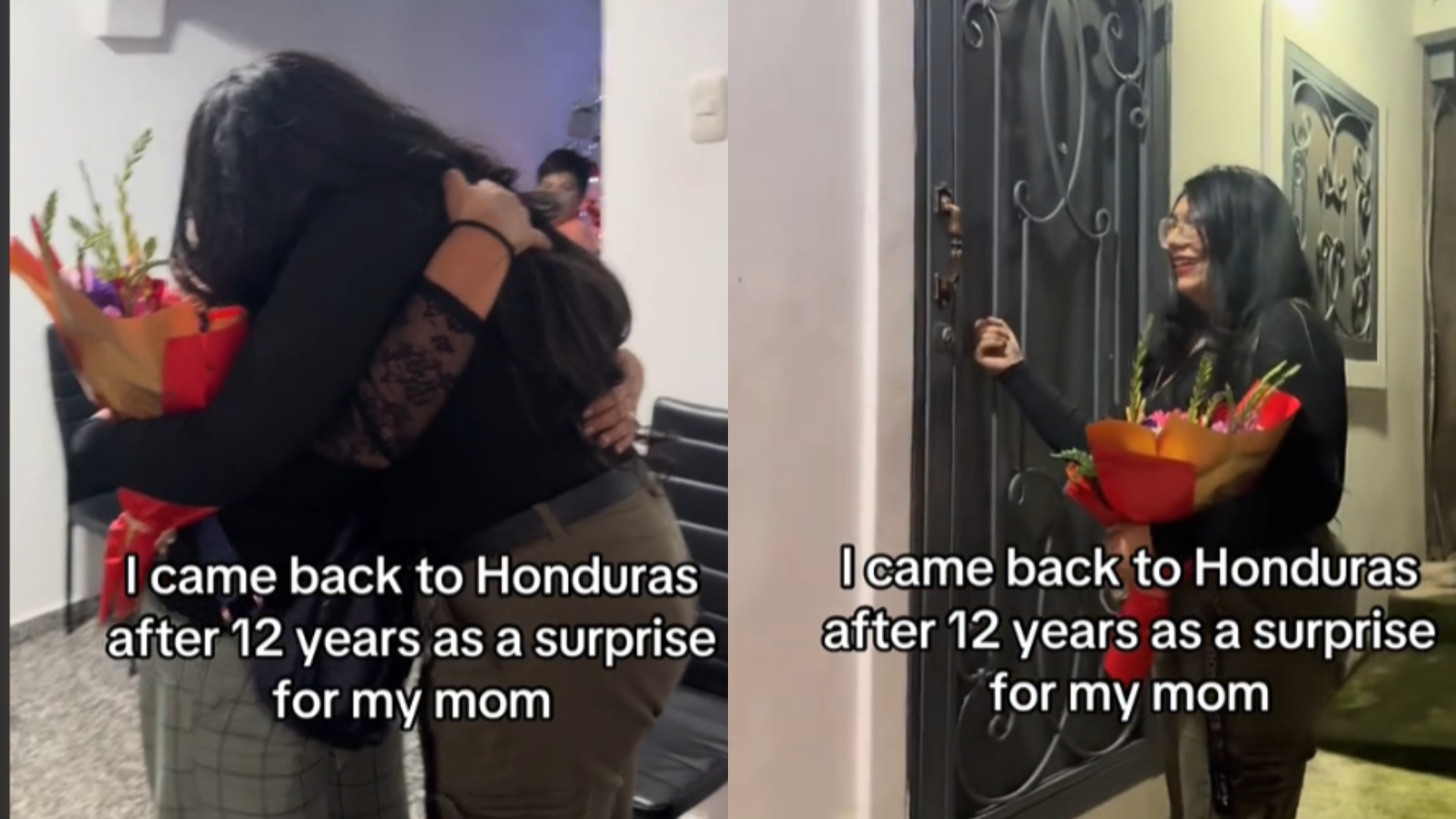 Hondureña regresa a Honduras