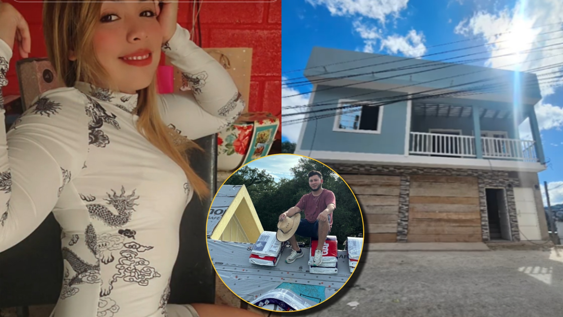 Hondureña tiene la casa de sus sueños