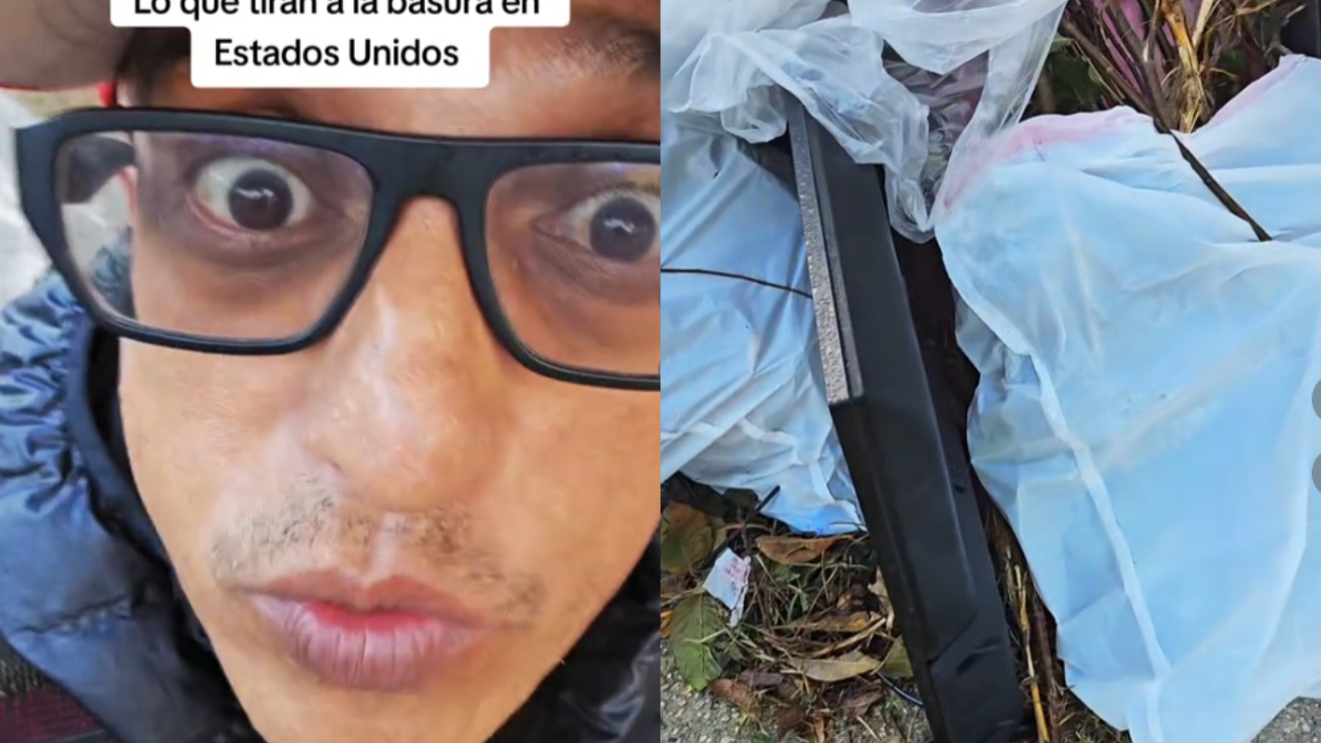 Joche Villanueva recoge basura en Estados Unidos