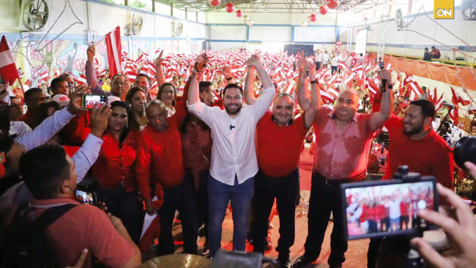 Jorge Cálix en el Progreso