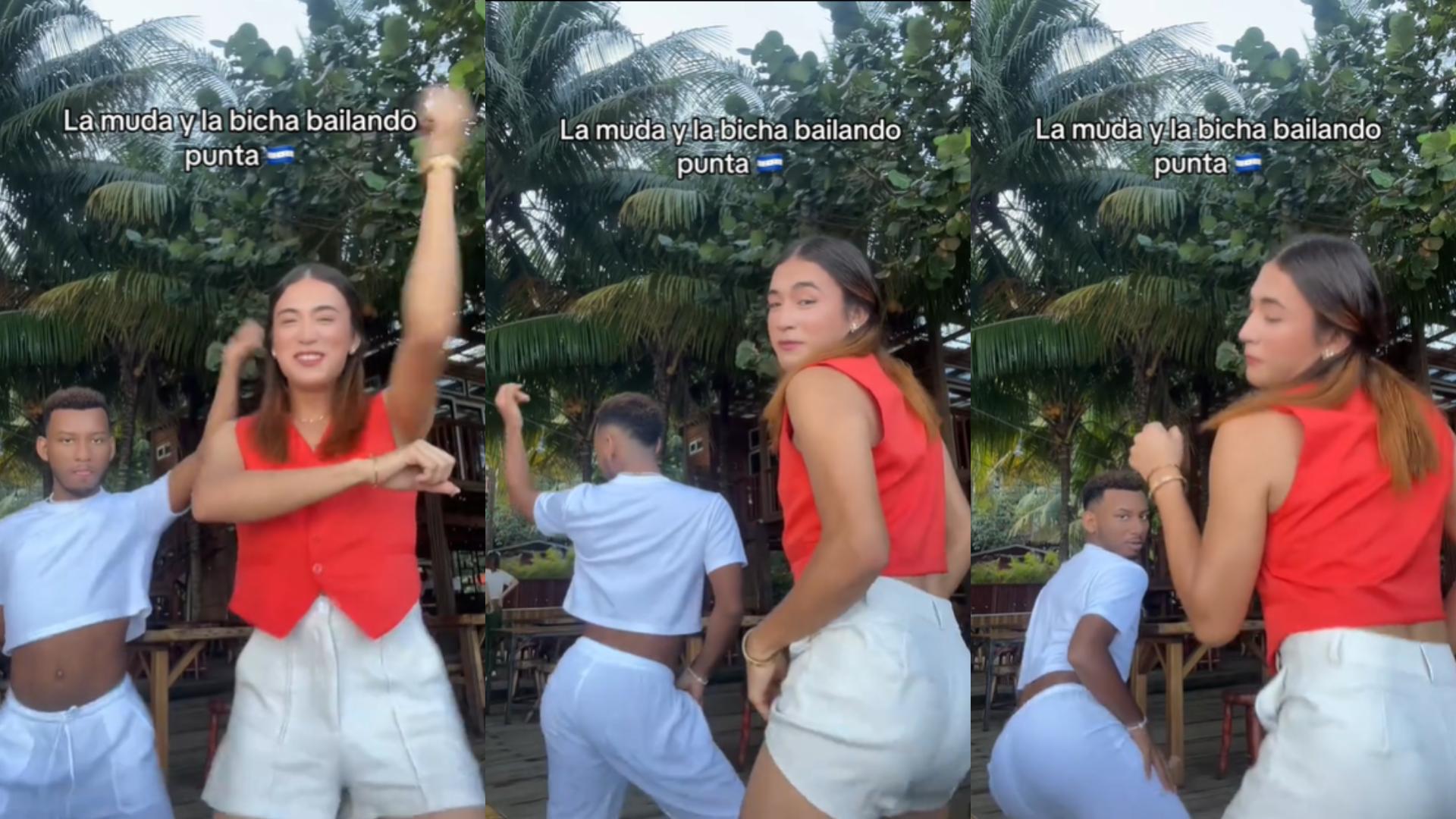 La Bicha Catracha y La Muda bailan punta hondureña (video)