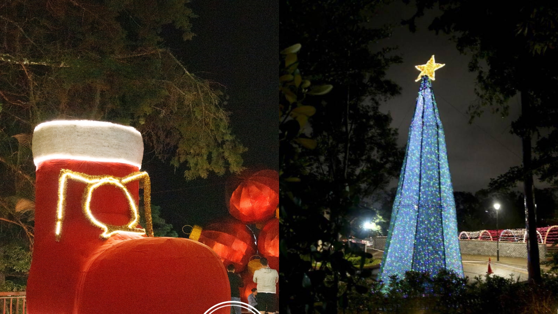 Villas navideñas en Tegucigalpa