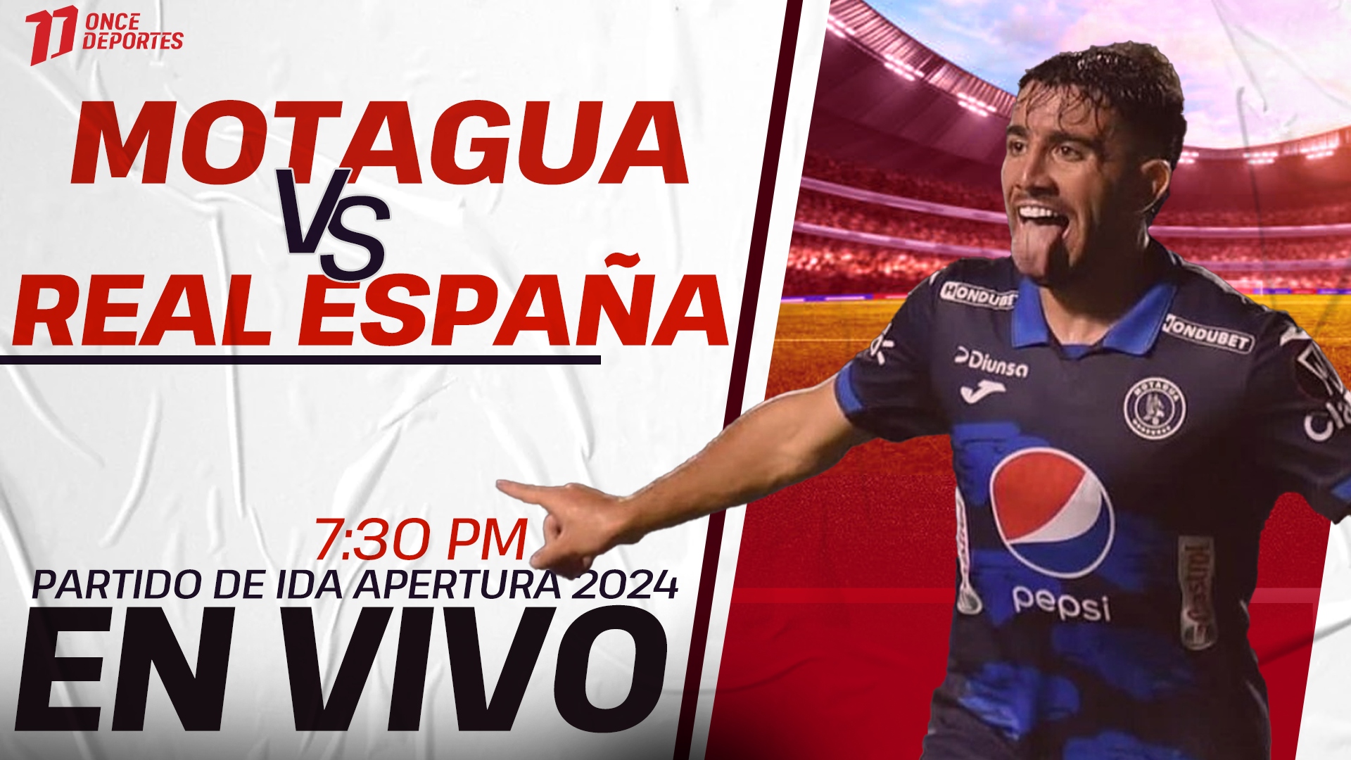 Motagua vs Real España EN VIVO: Partido de ida semifinal de la Liga Nacional