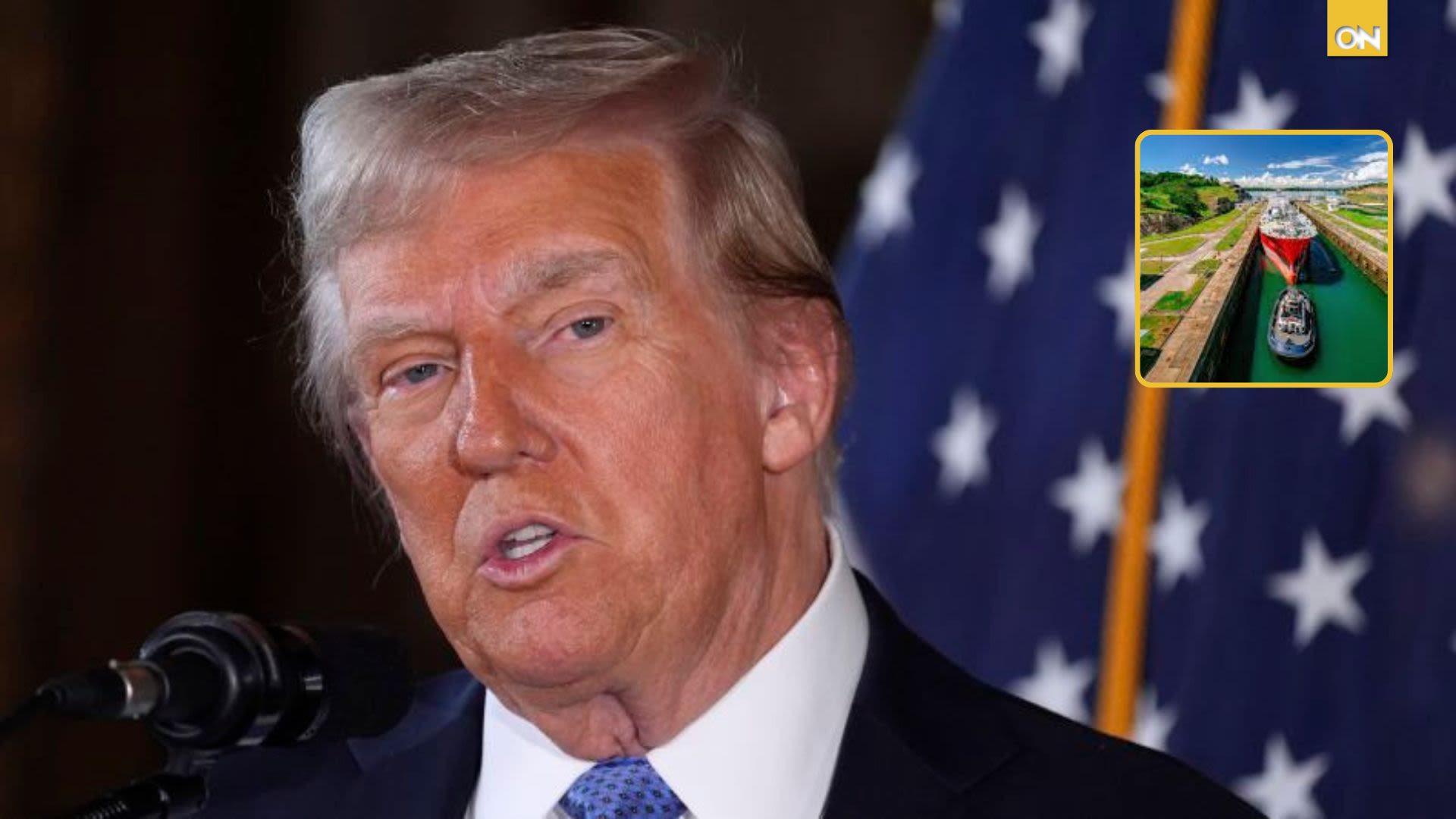 Donald Trump quiere el Canal de Panamá.