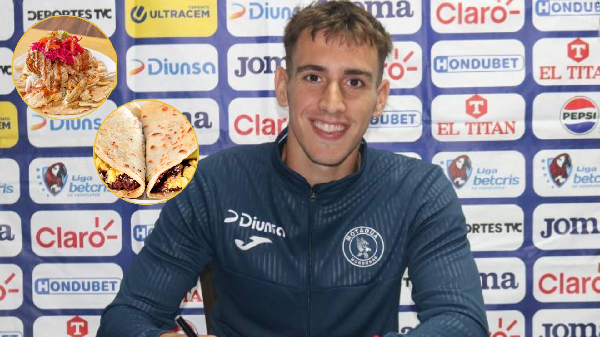 "Soy muy delicado" | Rodrigo Auzmendi admite que no le gusta la comida hondureña