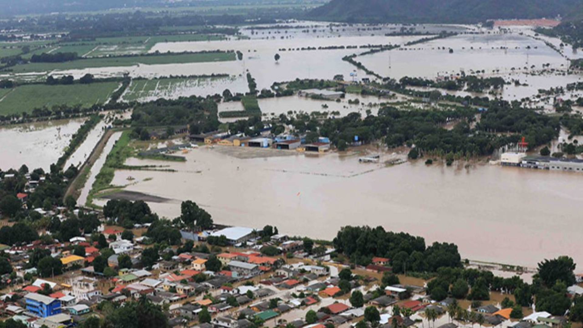 El Valle de Sula se encuentra al 100% saturado de agua antes los imparables frentes fríos