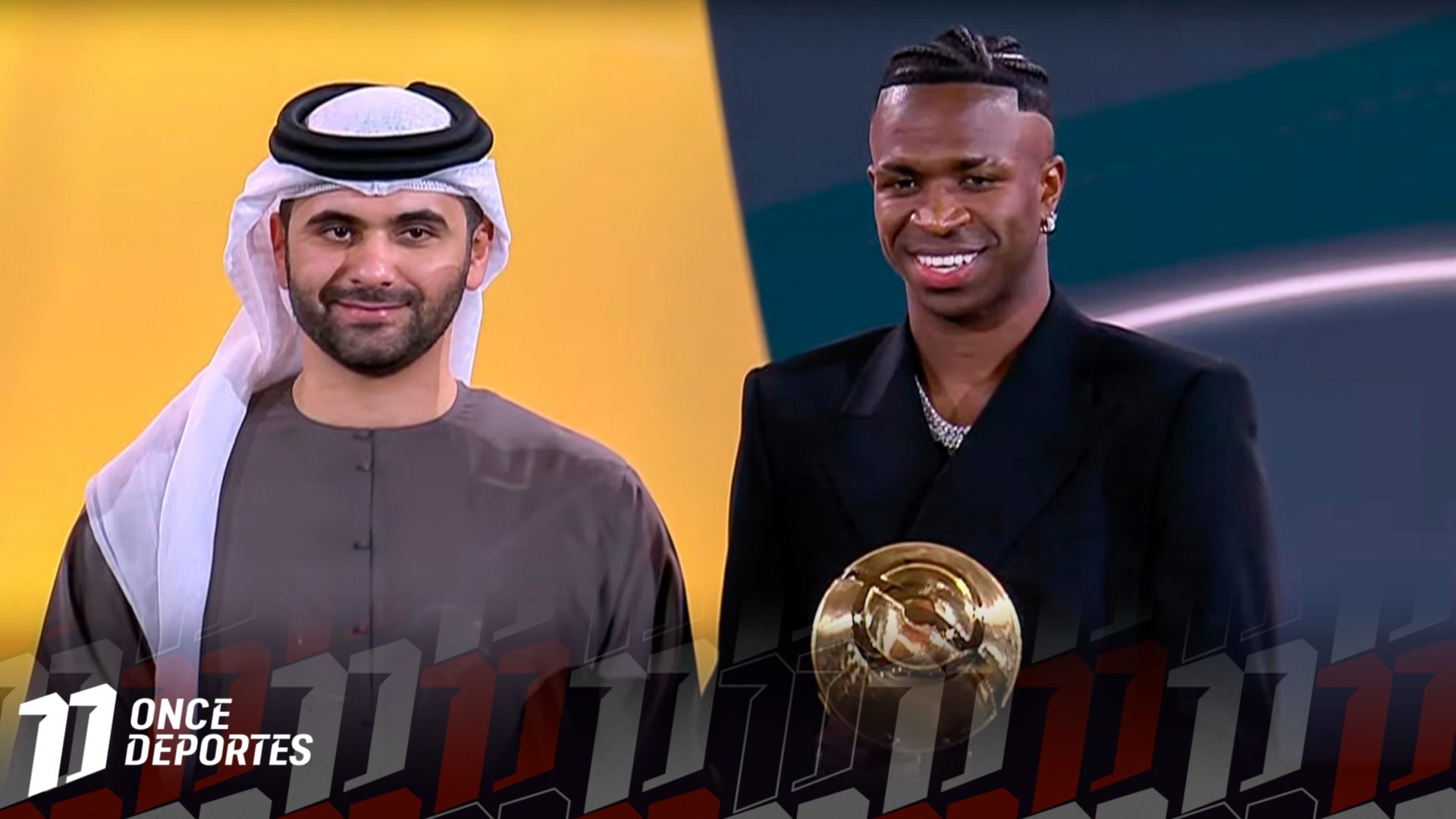 Vinicius cierra el 2024 al ganar el Globe Soccer Awards Conoce la lista de ganadores