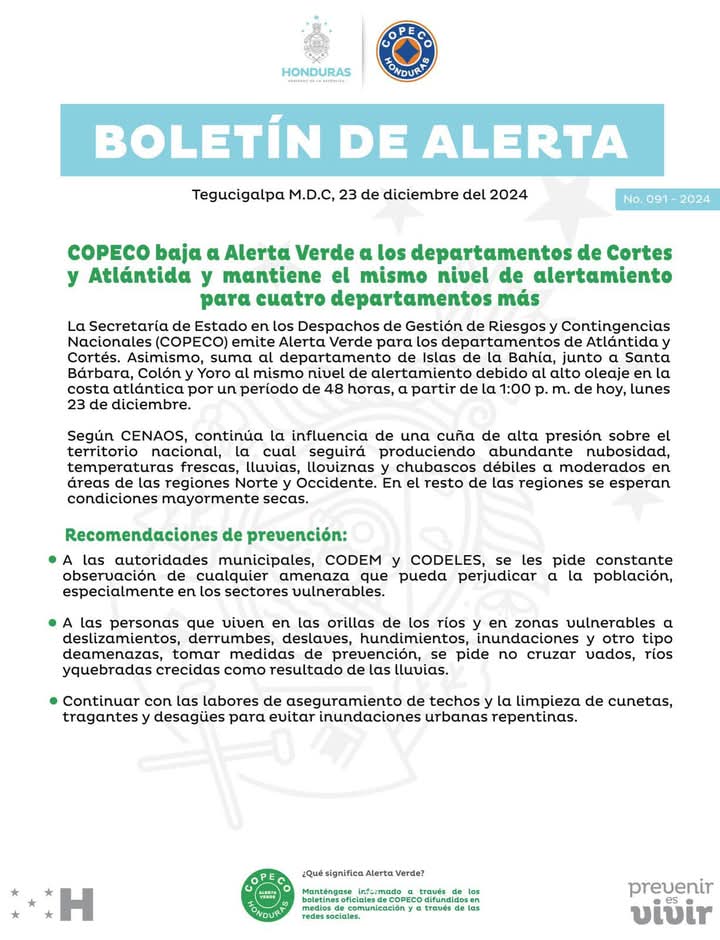 Alerta Verde