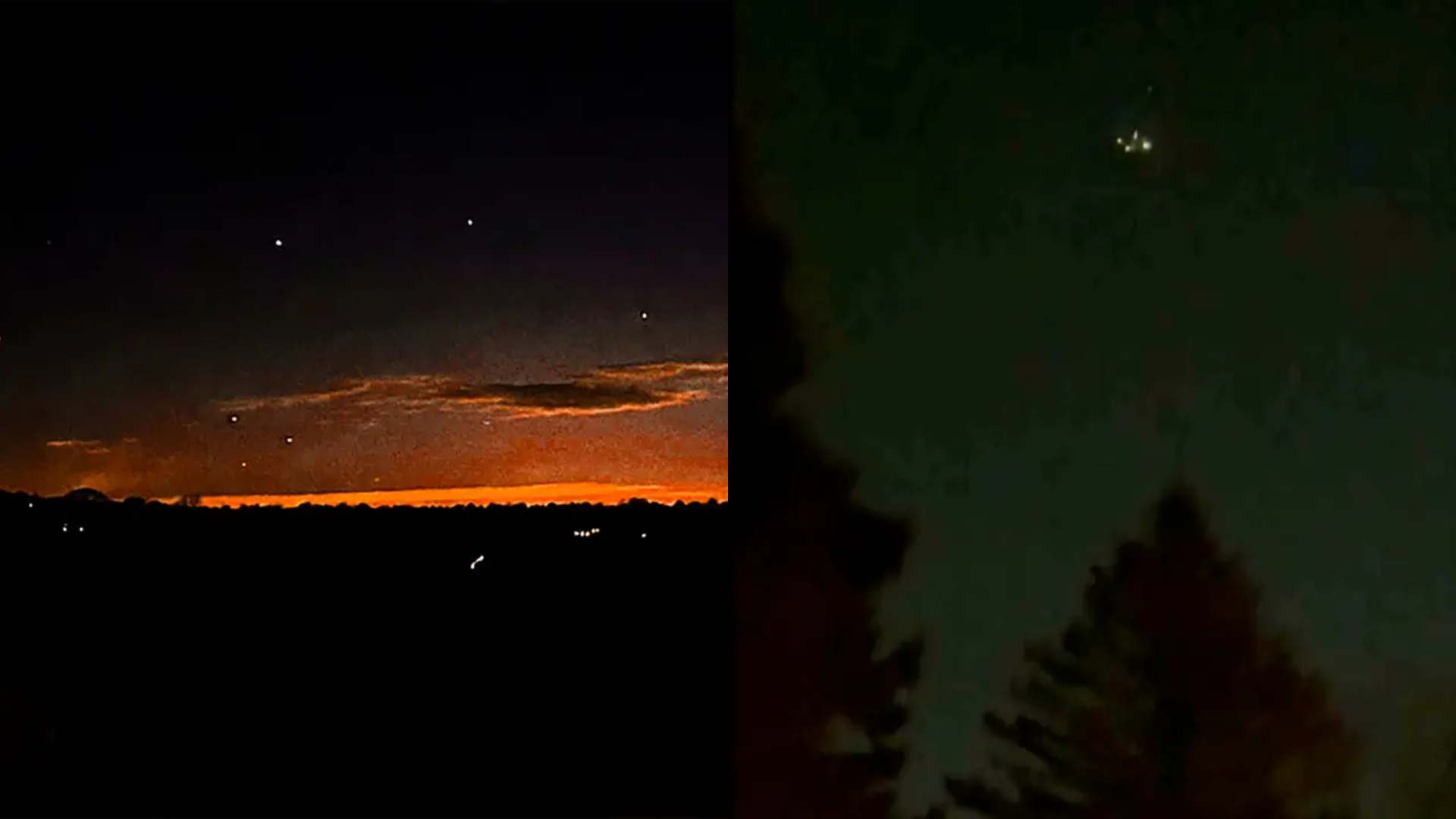 Preocupados pobladores por luces extrañas en el cielo de Nueva Jersey y Nueva York