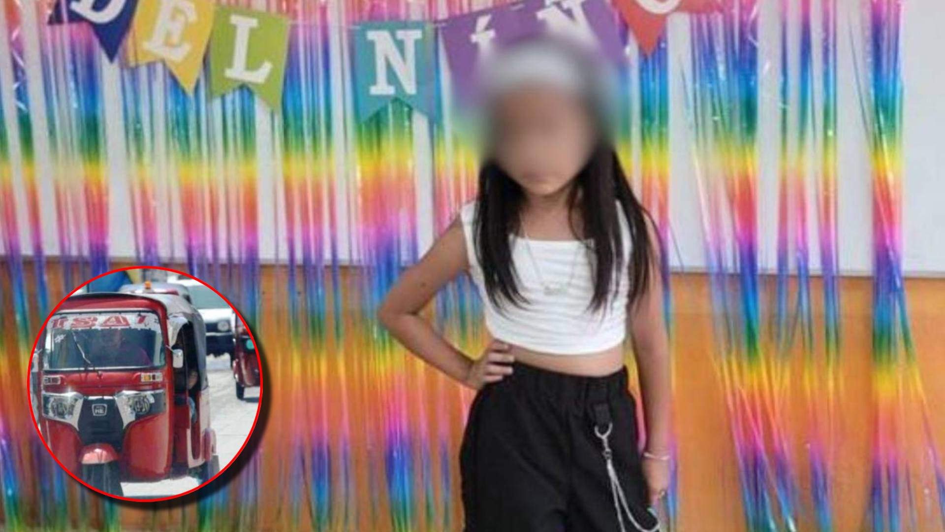 Niña de 8 años nuere atropellada por mototaxi en Chamelecón