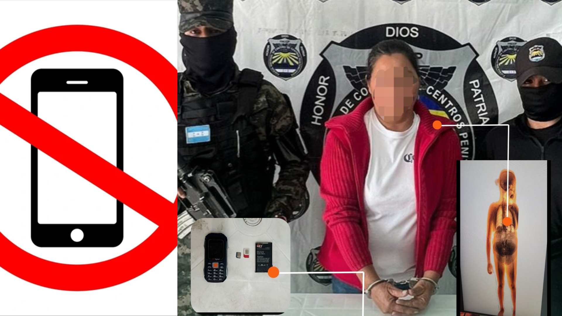 Hondureña requerida tras pretender ingresar celular en partes íntimas a Támara