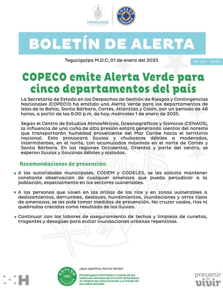 Alerta Verde