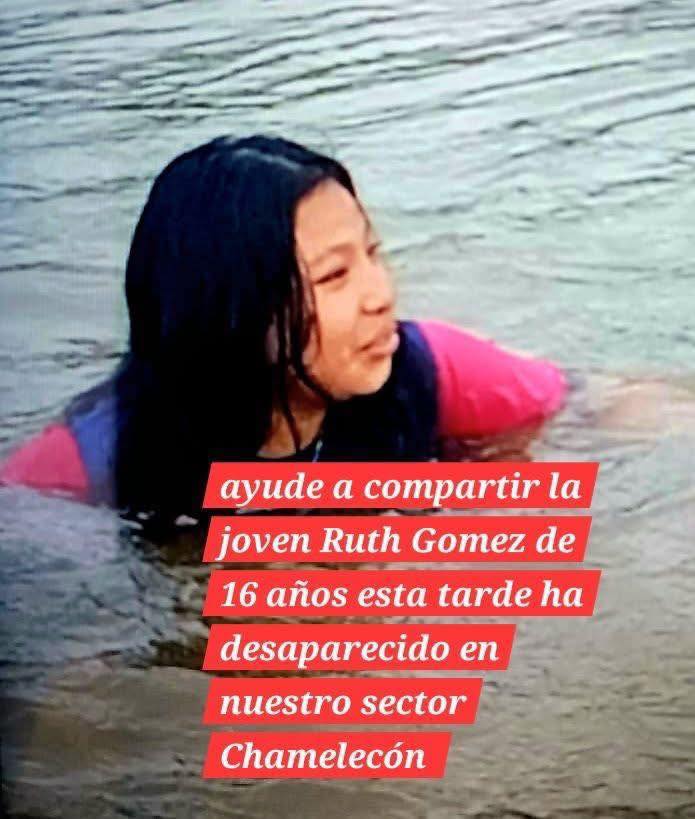 "Mi niña nunca salía de casa" Buscan a joven de 16 años que fue arrastrada por el río Chamelecón