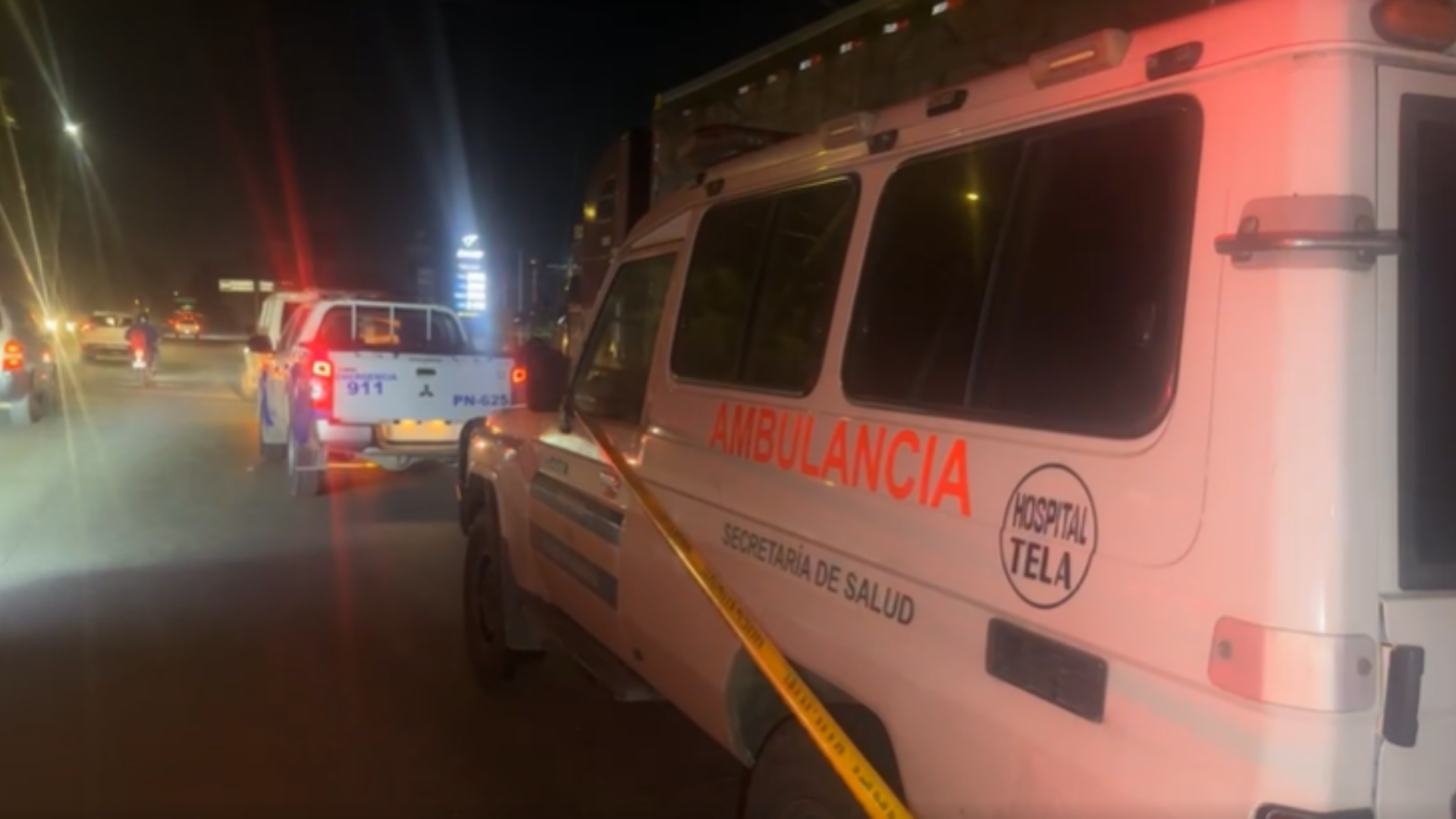 Ambulancia embiste a hombre