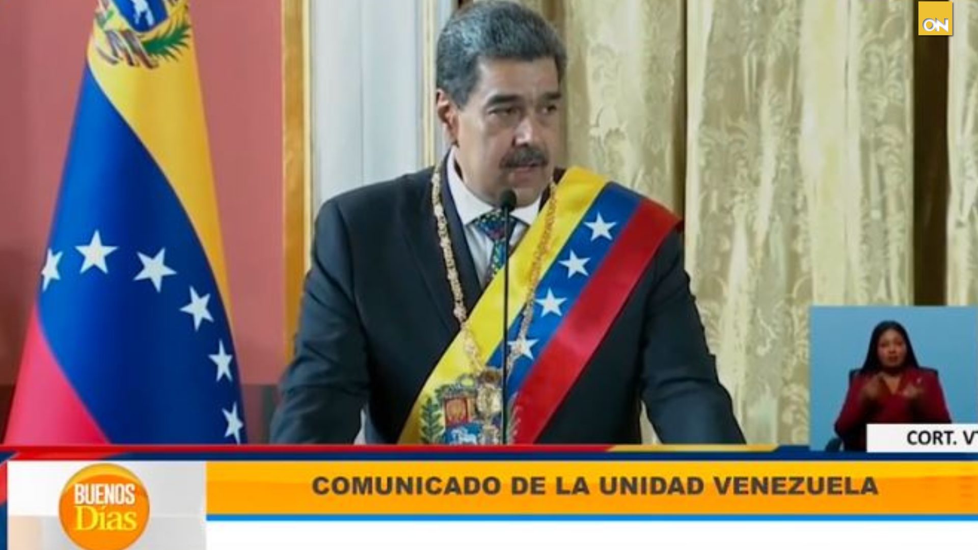 Amenaza Nicolás Maduro
