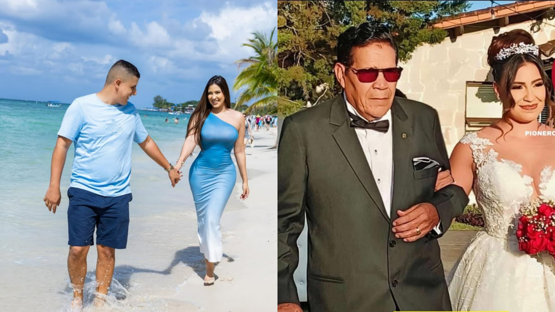 Boda de Alejandra Rubio y Javian Thompson