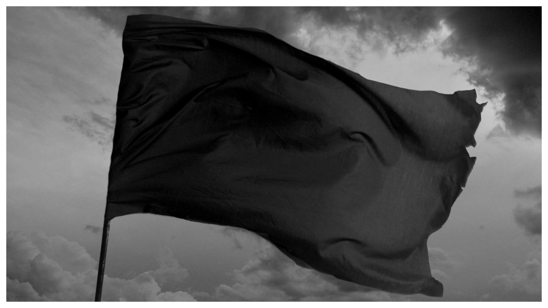 La bandera negra