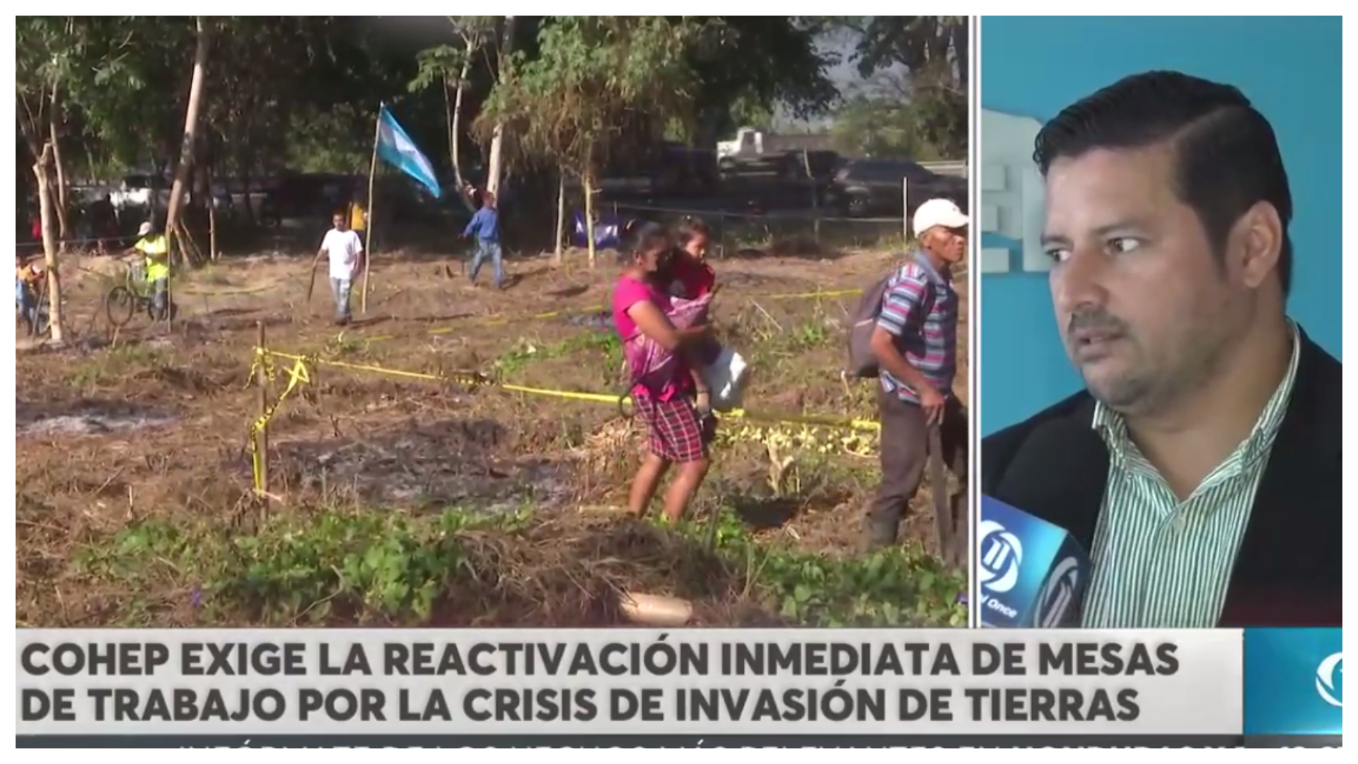 COHEP exige la reactivación inmediata de mesas de trabajo por la crisis de invasión de tierras