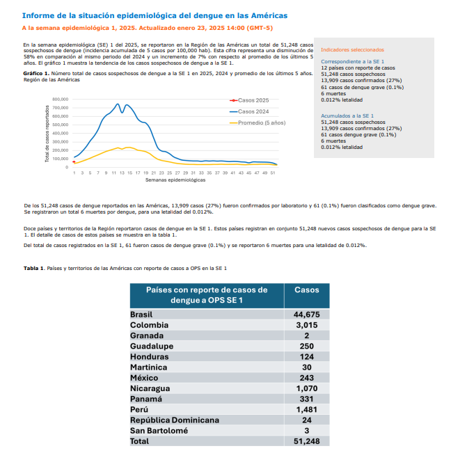 Dengue en Honduras: se disparan casos en zona central