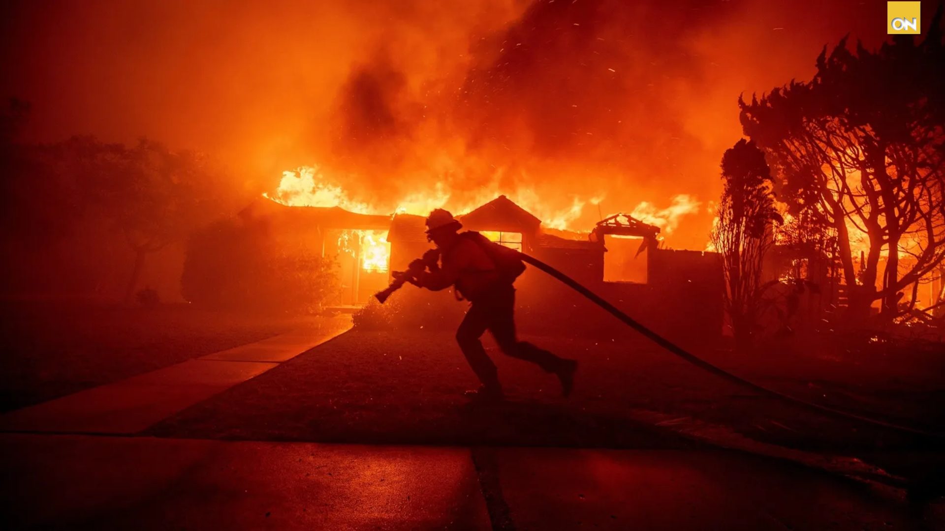 Cuatro familias hondureñas incendios California