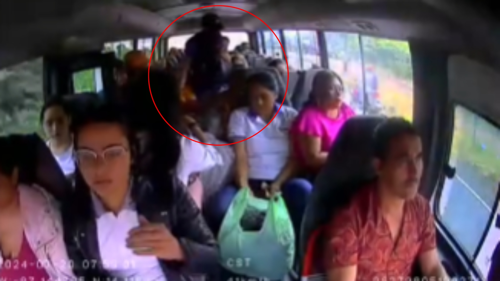 Asalto en bus de Valle de Ángeles