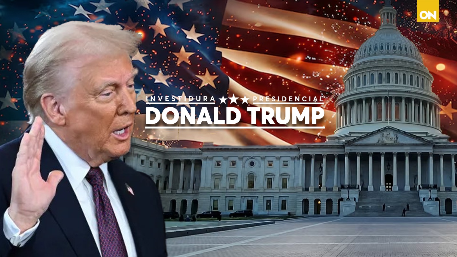 Toma de posesión de Donald Trump en imágenes