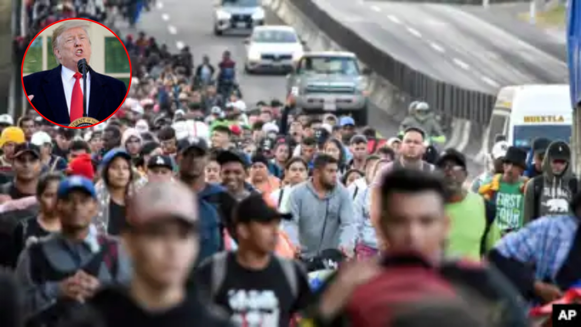 Donald Trump frontera Honduras
