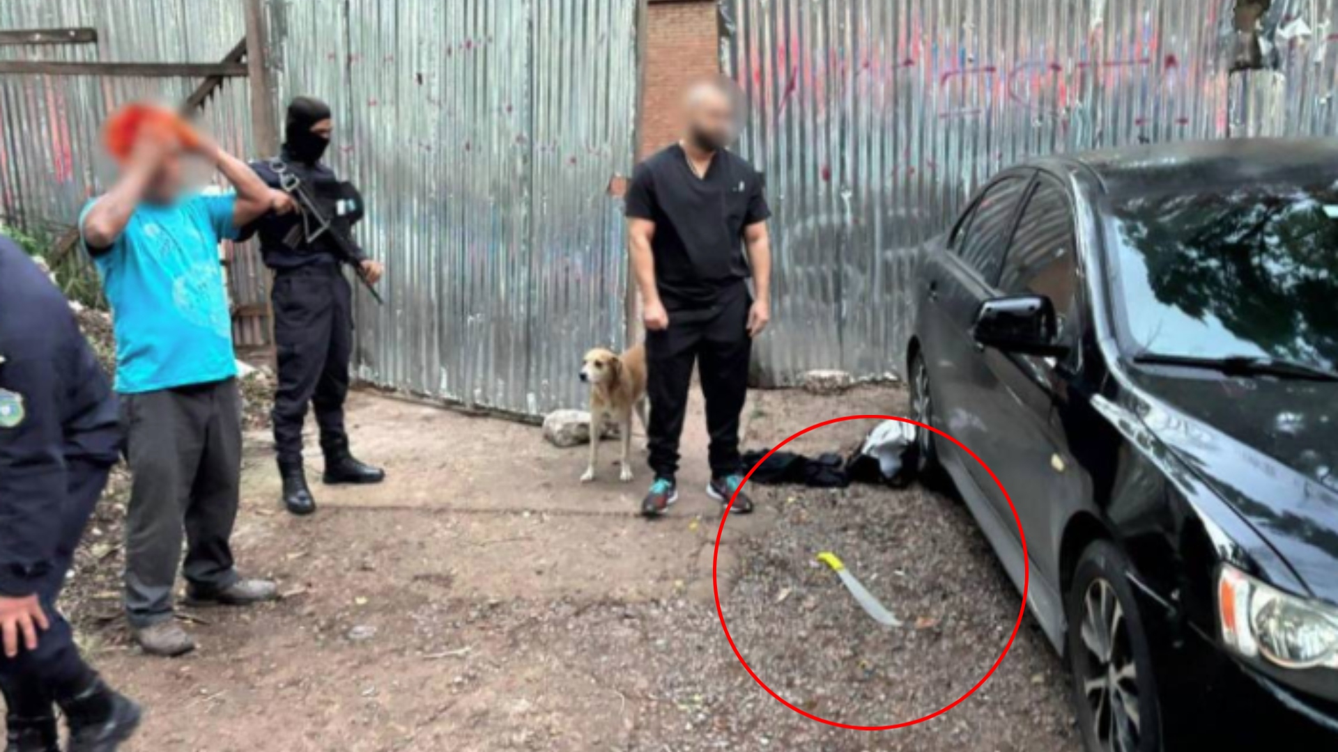 estudiante de medicina ataca con machete en Tegucigalpa