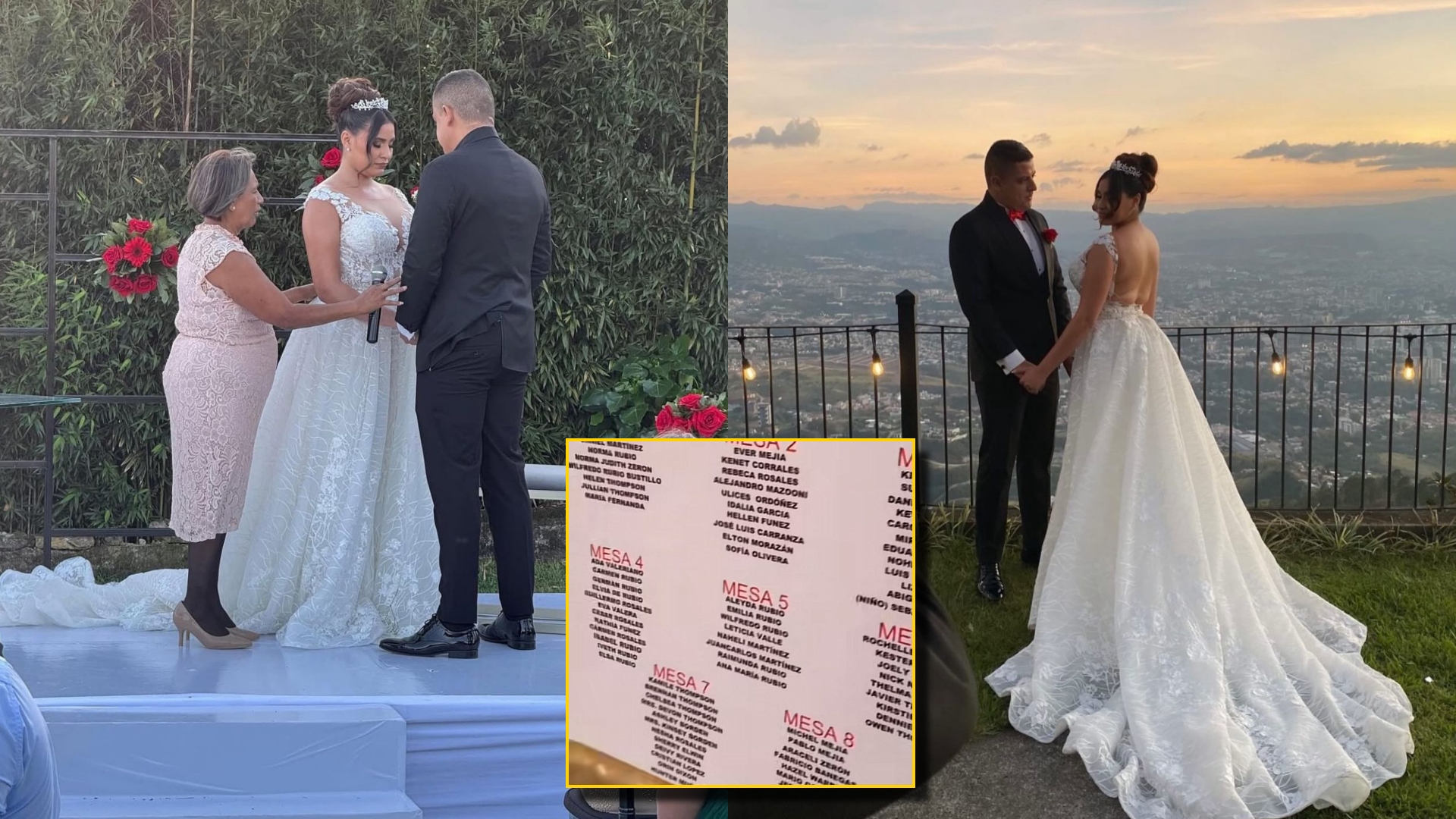 Boda de Alejandra Rubio Javian Thompson
