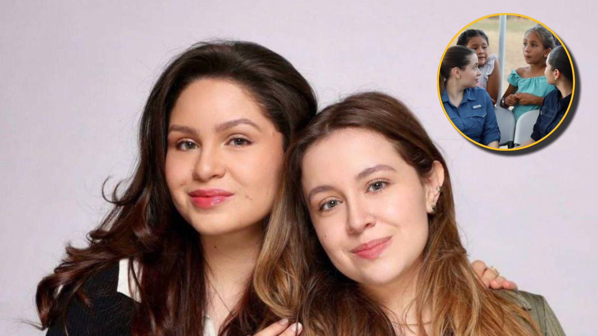 Daniela e Isabela hijas de Juan Orlando Hernández