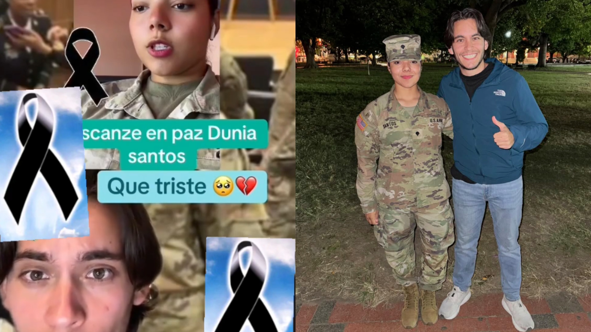 Murió Dunia Santos