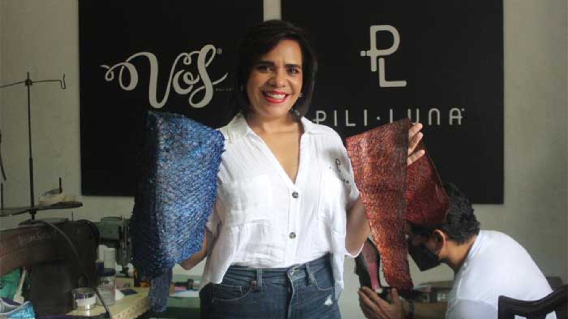 Pilar Luna piel pescado