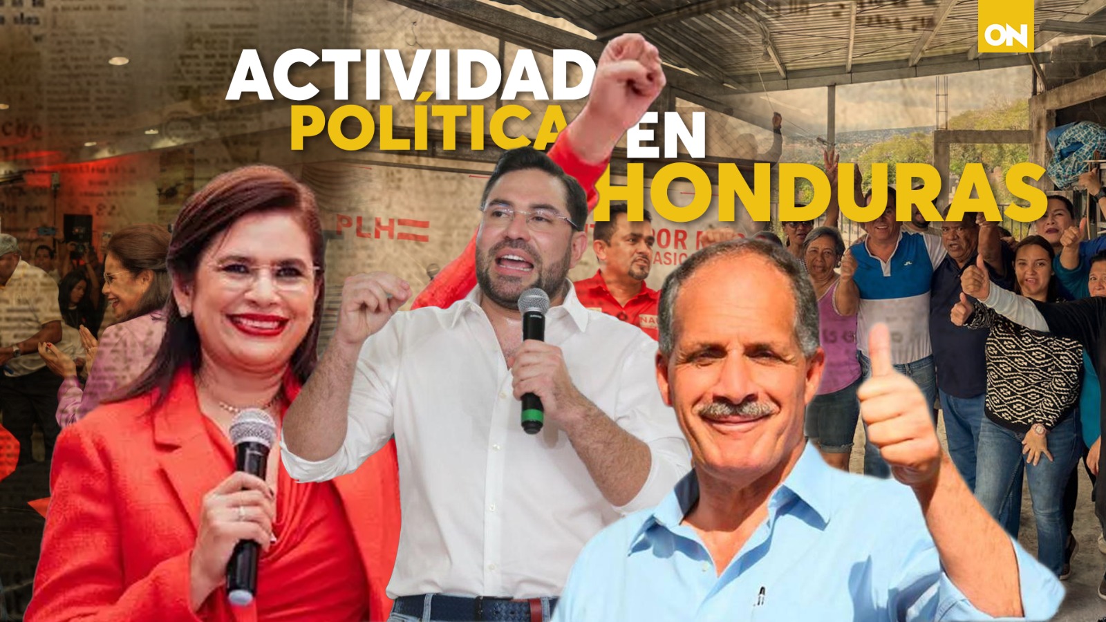 Precandidatos presidenciales continúan en campaña buscando el voto del electorado