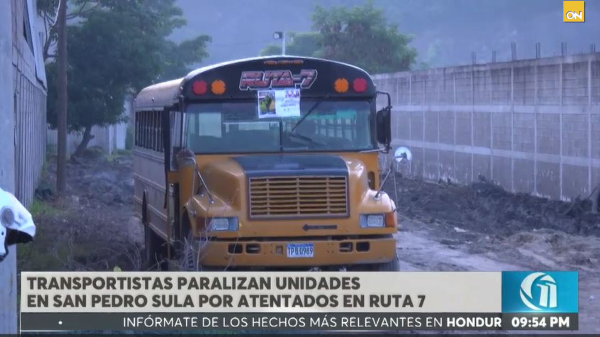 Rutas San Pedro Sula extorsión