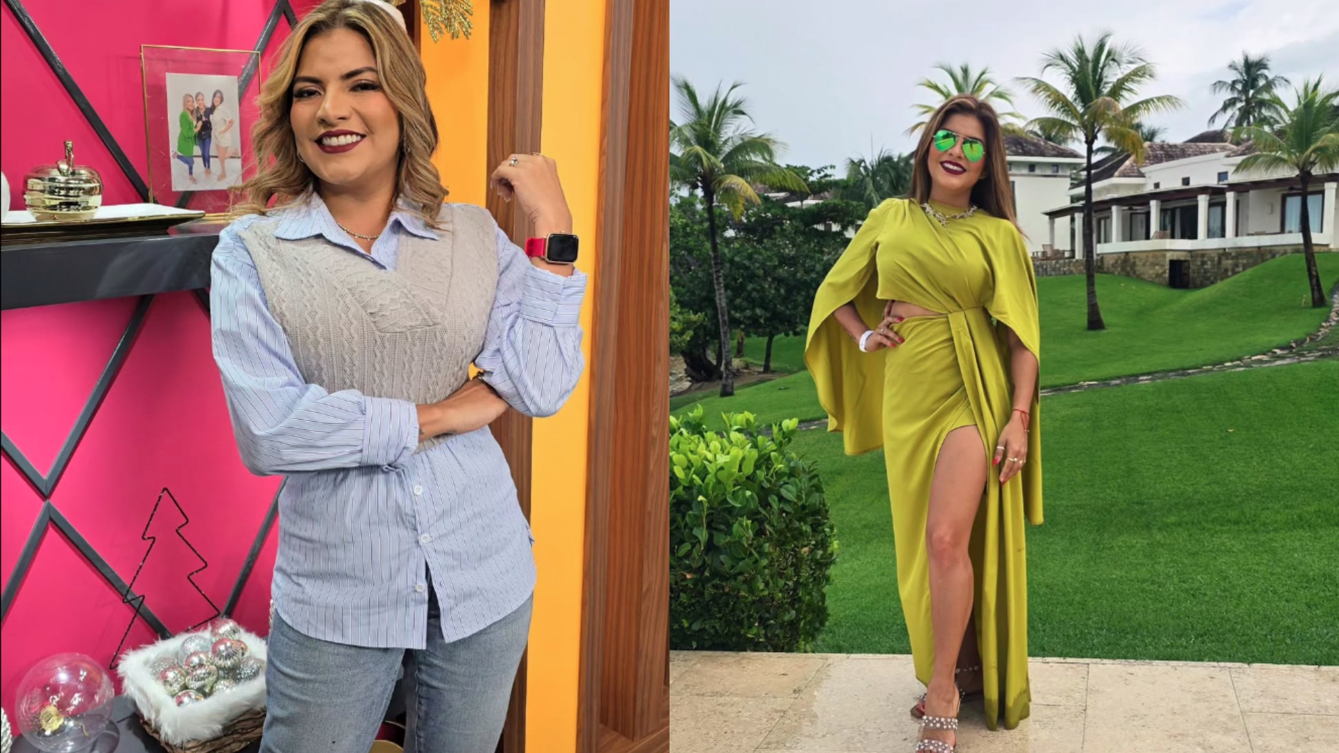Saraí Espinal relata presentador que le quedo debiendo dinero