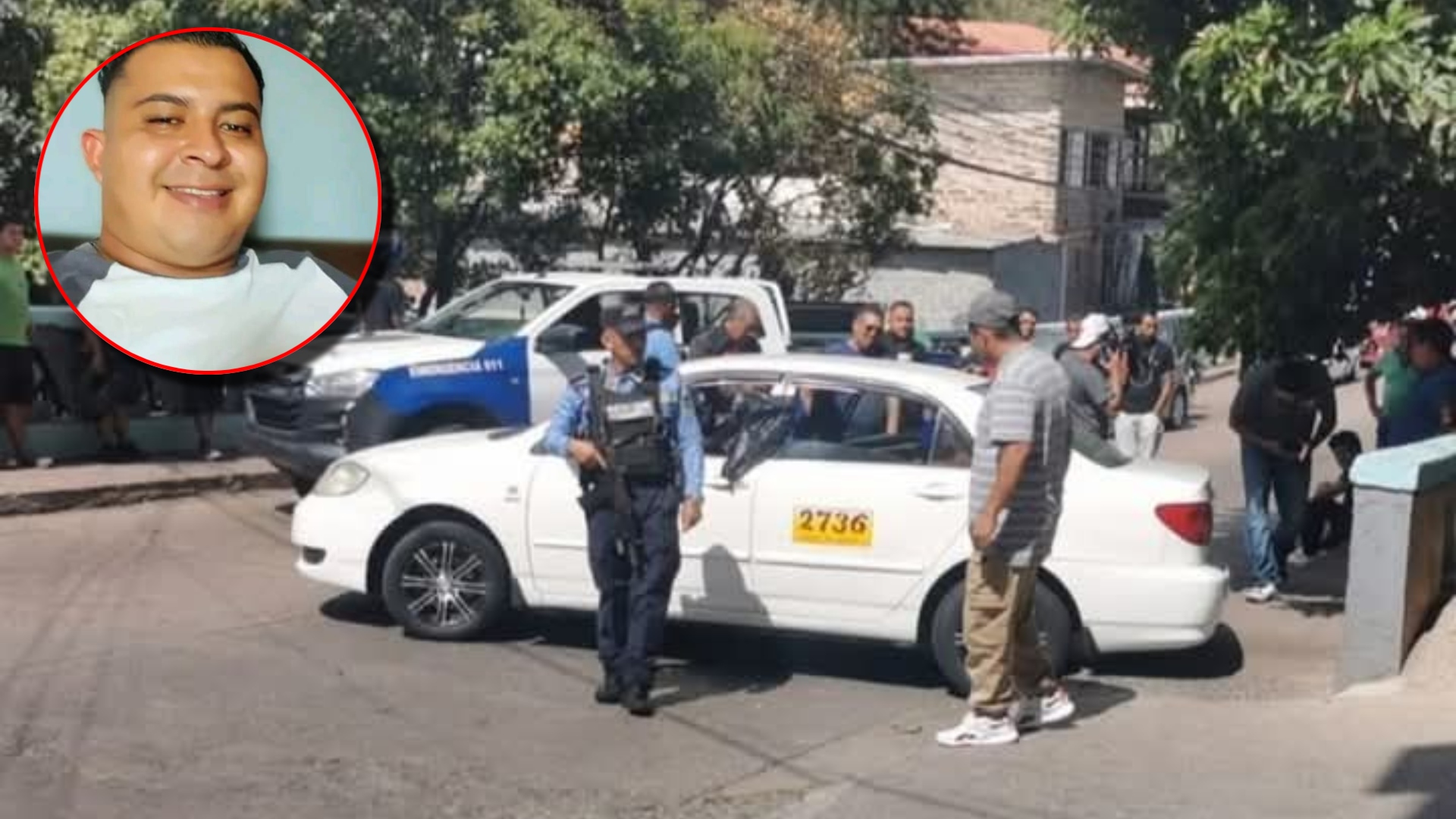 taxista asesinado en Tegucigalpa