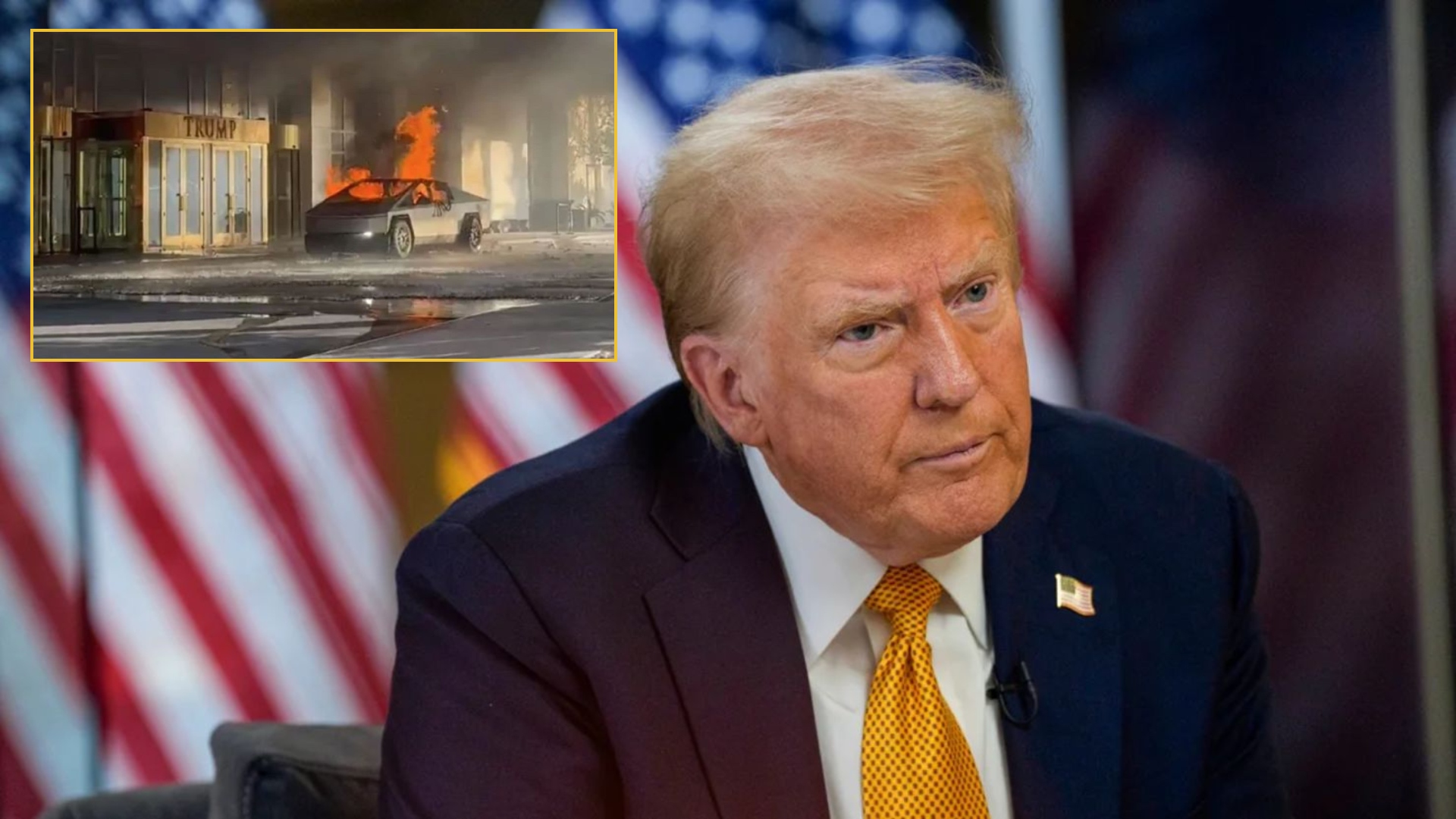 Explosión de Tesla Cybertruck frente al Trump International Hotel de Las Vegas deja un muerto y varios heridos