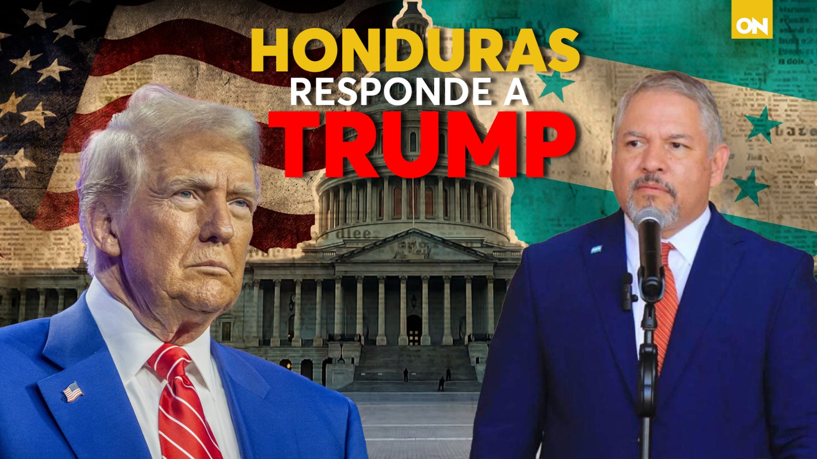 Honduras responde a Donald Trump tras suspensión de cooperación