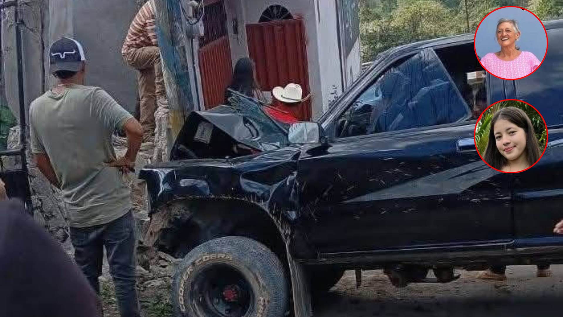 abuela y nieta accidente Lempira