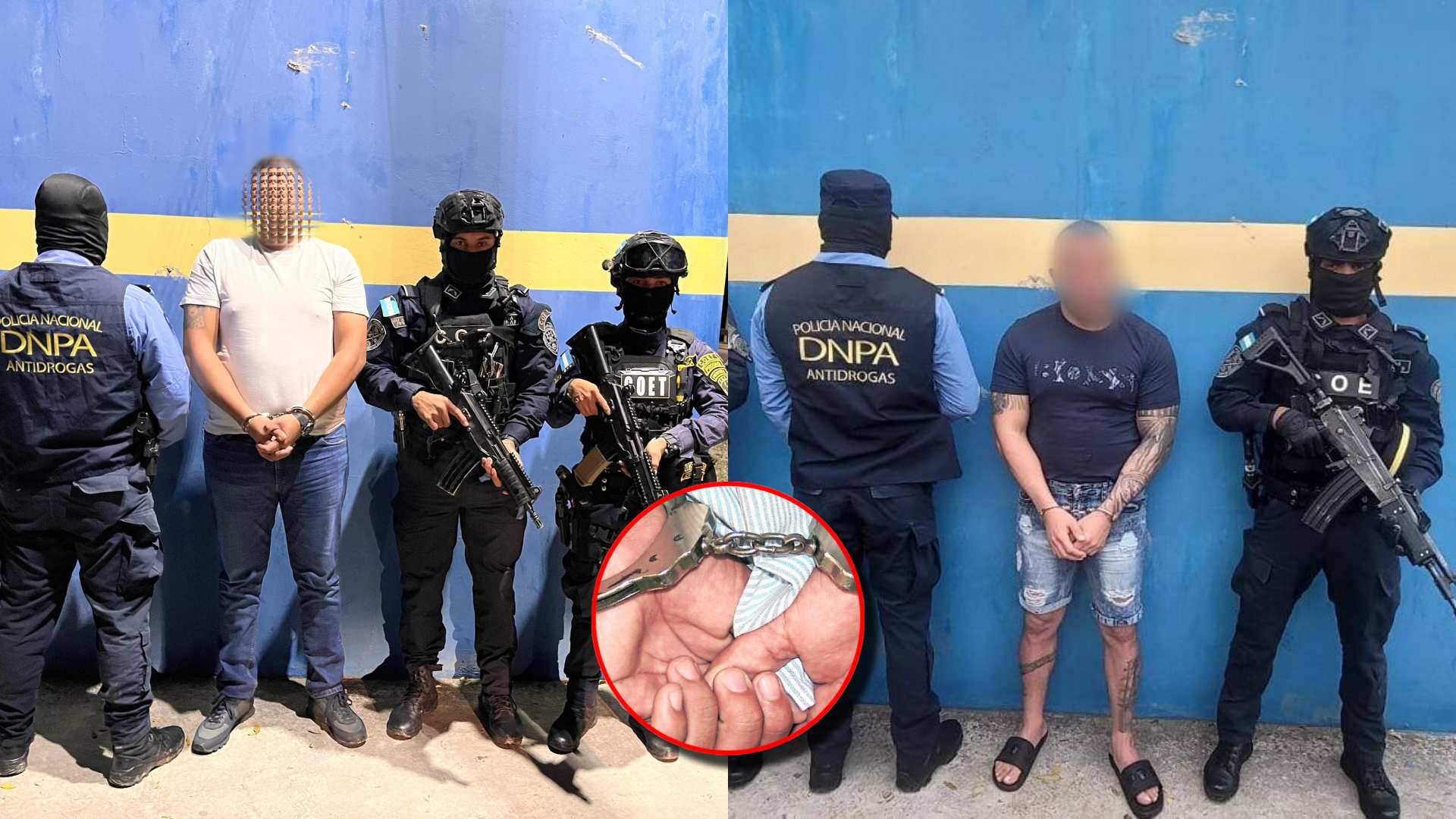 Capturan a dos hondureños en Copán; son pedidos en extradición, ¿quiénes son?